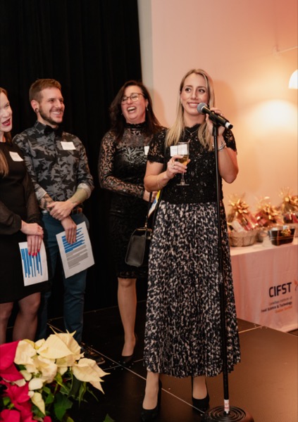 CIFST Quebec team at an industry event